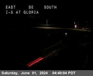 Traffic Camera Image from I-5 at Hwy 5 at Gloria