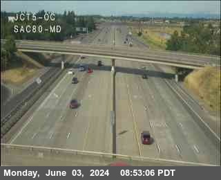 Traffic Camera Image from I-5 at Hwy 5 at Hwy 80