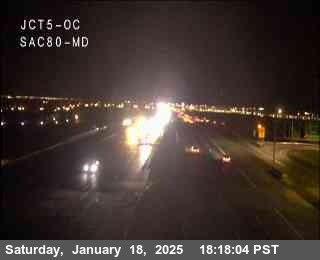 Traffic Camera Image from I-5 at Hwy 5 at Hwy 80