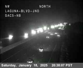 Traffic Camera Image from I-5 at Hwy 5 at Laguna NB