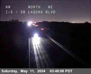 Traffic Camera Image from I-5 at Hwy 5 at Laguna SB