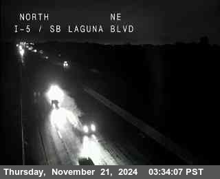 Traffic Camera Image from I-5 at Hwy 5 at Laguna SB