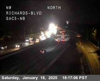 Traffic Camera Image from I-5 at Hwy 5 at Richards