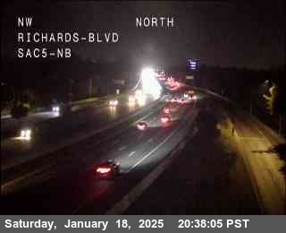 Traffic Camera Image from I-5 at Hwy 5 at Richards