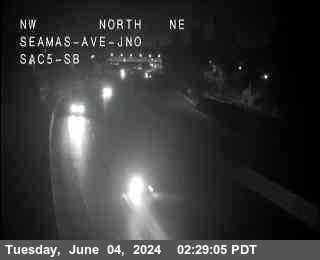 Traffic Camera Image from I-5 at Hwy 5 at Seamas