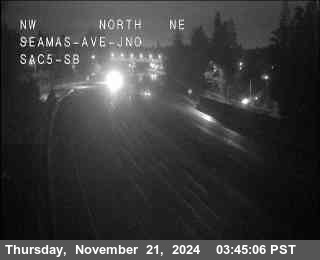 Traffic Camera Image from I-5 at Hwy 5 at Seamas