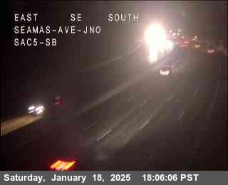 Traffic Camera Image from I-5 at Hwy 5 at Seamas