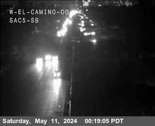 Traffic Camera Image from I-5 at Hwy 5 at W El Camino