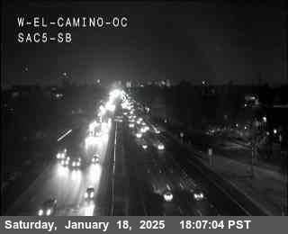 Traffic Camera Image from I-5 at Hwy 5 at W El Camino