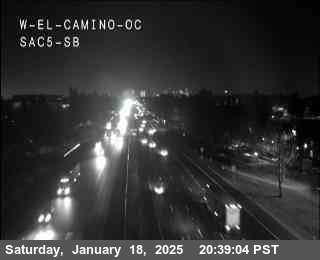 Traffic Camera Image from I-5 at Hwy 5 at W El Camino