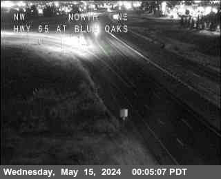 Traffic Camera Image from SR-65 at Hwy 65 at Blue Oaks
