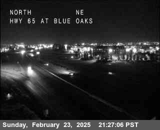 Traffic Camera Image from SR-65 at Hwy 65 at Blue Oaks