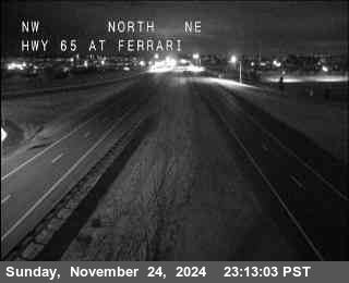 Traffic Camera Image from SR-65 at Hwy 65 at Ferrari Ranch