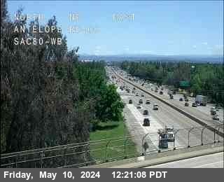 Traffic Camera Image from I-80 at Hwy 80 at Antelope