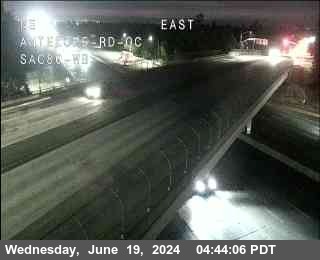 Traffic Camera Image from I-80 at Hwy 80 at Antelope