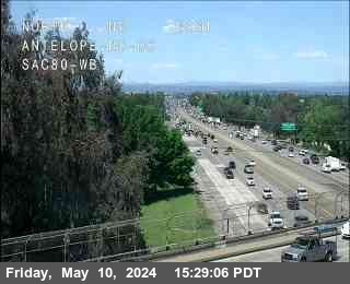 Timelapse image near Hwy 80 at Antelope, Citrus Heights 0 minutes ago
