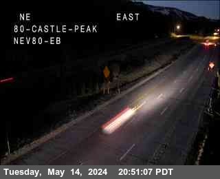Traffic Camera Image from I-80 at Hwy 80 at Castle Peak