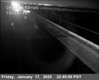 Traffic Camera Image from I-80 at Hwy 80 at Chiles