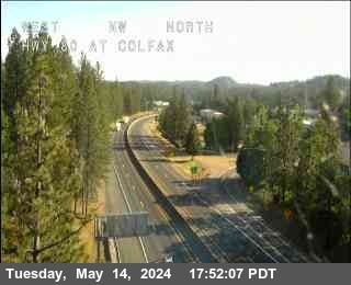Traffic Camera Image from I-80 at Hwy 80 at Colfax