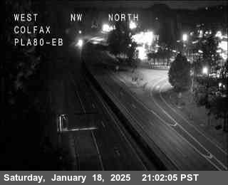 Traffic Camera Image from I-80 at Hwy 80 at Colfax