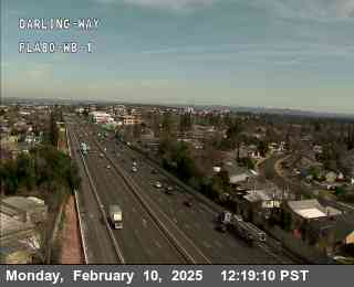 Traffic Camera Image from I-80 at Hwy 80 at Darling