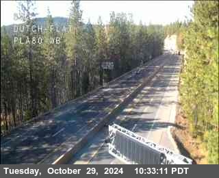 Traffic Camera Image from I-80 at Hwy 80 at Dutch Flat