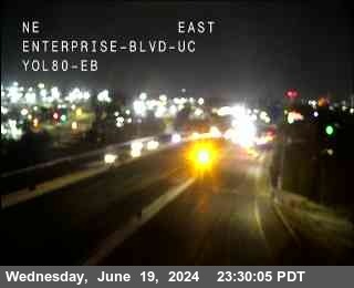 Traffic Camera Image from I-80 at Hwy 80 at Enterprise