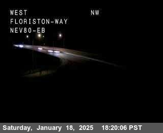 Traffic Camera Image from I-80 at Hwy 80 at Floriston