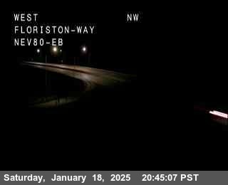 Traffic Camera Image from I-80 at Hwy 80 at Floriston