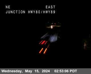 Traffic Camera Image from I-80 at Hwy 80 at Hwy 89
