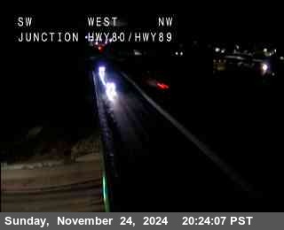 Traffic Camera Image from I-80 at Hwy 80 at Hwy 89