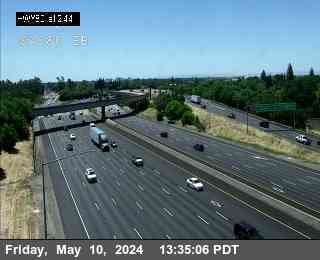 Traffic Camera Image from I-80 at Hwy 80 at JCT244 EB