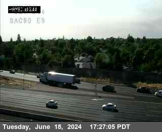 Traffic Camera Image from I-80 at Hwy 80 at JCT244 EB