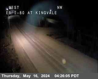 Traffic Camera Image from I-80 at Hwy 80 at Kingvale EB