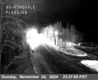 Traffic Camera Image from I-80 at Hwy 80 at Kingvale EB