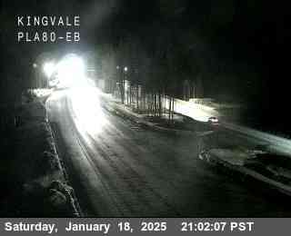 Traffic Camera Image from I-80 at Hwy 80 at Kingvale EB