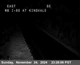 Traffic Camera Image from I-80 at Hwy 80 at Kingvale WB