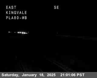 Traffic Camera Image from I-80 at Hwy 80 at Kingvale WB