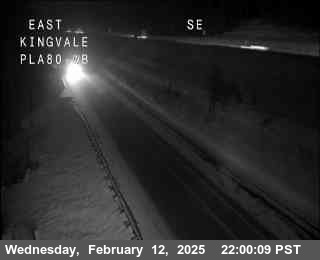 Traffic Camera Image from I-80 at Hwy 80 at Kingvale WB