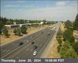 Traffic Camera Image from I-80 at Hwy 80 at Norwood