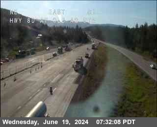 Traffic Camera Image from I-80 at Hwy 80 at Old Ag Sta