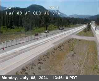 Timelapse image near Hwy 80 at Old Ag Sta, Truckee 0 minutes ago