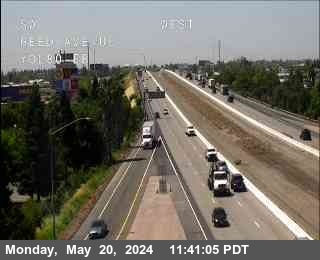 Traffic Camera Image from I-80 at Hwy 80 at Reed