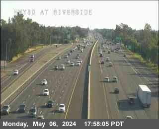 Traffic Camera Image from I-80 at Hwy 80 at Riverside