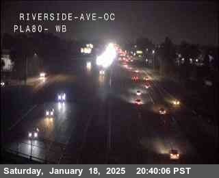 Traffic Camera Image from I-80 at Hwy 80 at Riverside