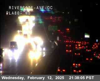 Traffic Camera Image from I-80 at Hwy 80 at Riverside