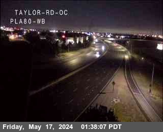 Traffic Camera Image from I-80 at Hwy 80 at Taylor