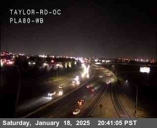 Traffic Camera Image from I-80 at Hwy 80 at Taylor