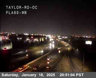 Traffic Camera Image from I-80 at Hwy 80 at Taylor