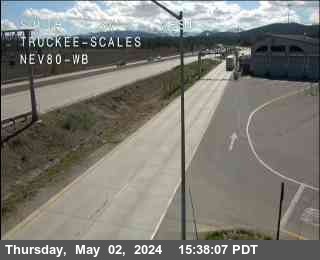 Hwy 80 at Truckee Scales Road Cam